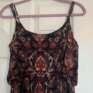 Patterned Maxi Dress